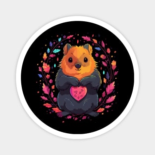 Quokka Valentine Day Magnet